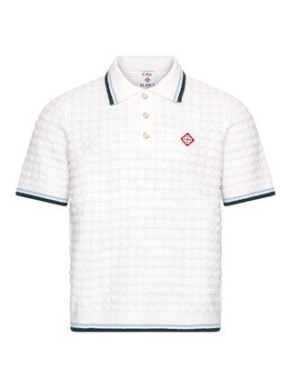 Bouclé Poloshirt