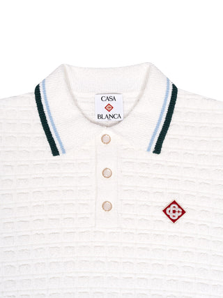 Bouclé Poloshirt