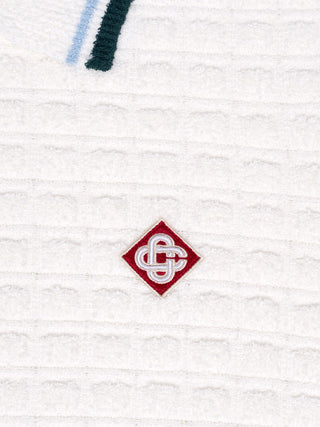 Bouclé Poloshirt