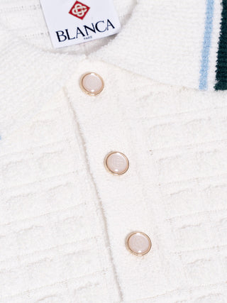 Bouclé Poloshirt