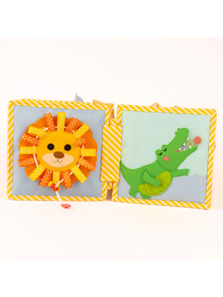 Mini Quiet Book - Kleine Buntschuppe