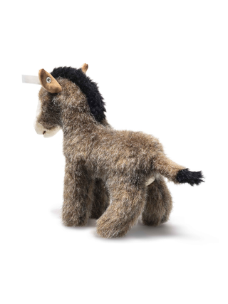 Asinus Esel, 17 cm, braun gespenkelt