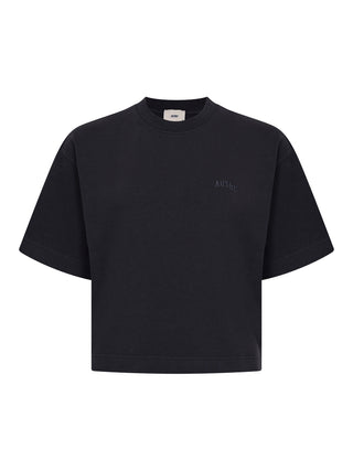 T-Shirt mit Logo-Schriftzug
