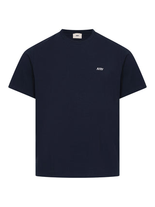 T-Shirt Record in Blau