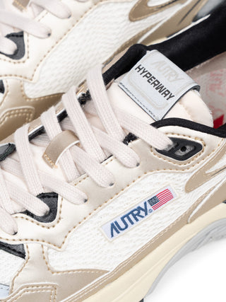 Hyperway Low Wom Gold/Schwarz