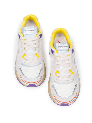 Hyperway Low Wom in Gelb/Lila und Orange