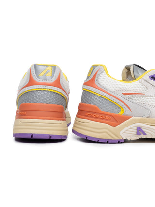 Hyperway Low Wom in Gelb/Lila und Orange