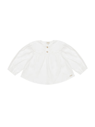 Thewa Bluse Off White