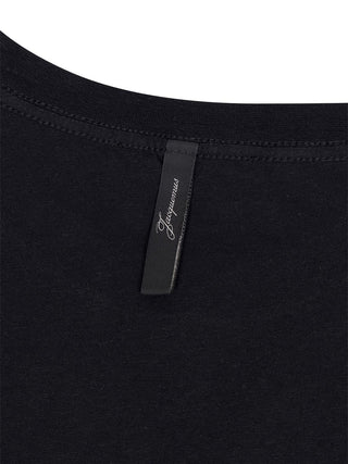 Le T-Shirt Jacquemus in Schwarz