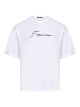 Le T-Shirt Jacquemus in Weiß