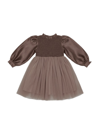 Janice Kleid Purple Mauve