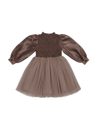 Janice Kleid Purple Mauve