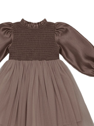Janice Kleid Purple Mauve