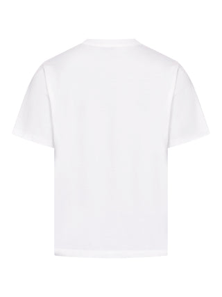 T-Shirt mit Logo-Stickerrei