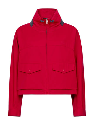 Jacke aus Baumwolle und Seide
