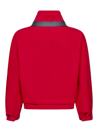 Jacke aus Baumwolle und Seide