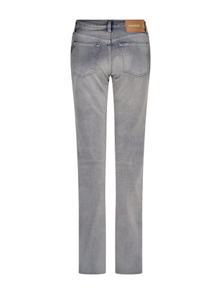 Flora Smoke Black Jeans