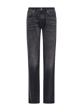 Korea Vintage Black Jeans