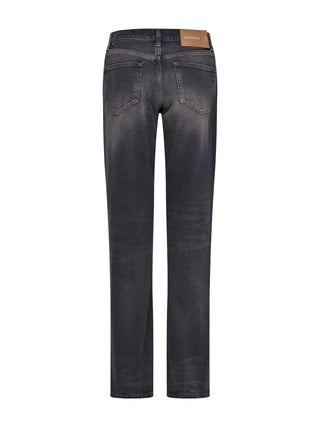 Korea Vintage Black Jeans