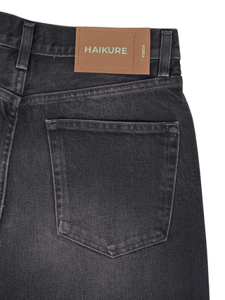 Korea Vintage Black Jeans