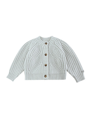 Rikkie Cardigan Oyster Grey
