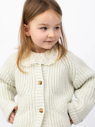 Rikkie Cardigan Oyster Grey