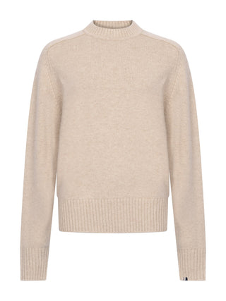 Strickpullover N°123 Bourgeois in Latte