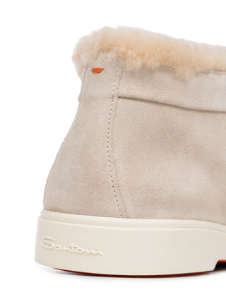 Slip-On Stiefelletten in Pink