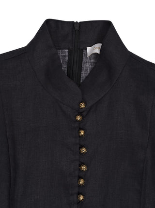 Valiant Button Midikleid
