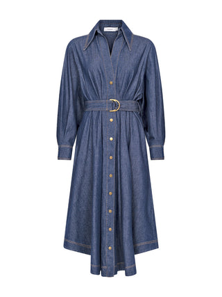 Denim Midikleid