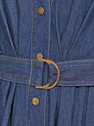 Denim Midikleid
