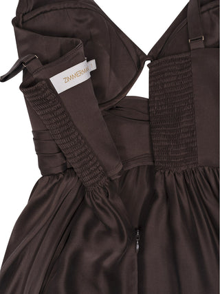 Draped Maxikleid
