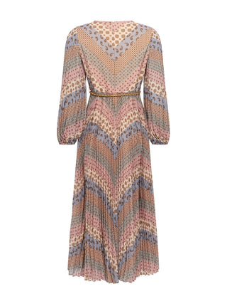 Sunray Kleid mit langen Armen