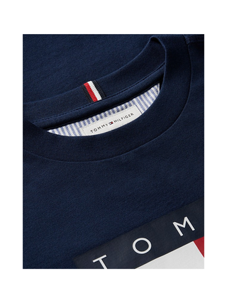 T-Shirt aus Jersey mit Peanuts® Flag-Grafik Dark Blue
