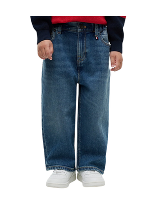Wide Jeans mit Stretch-Taillenbund