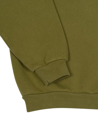 Sweatshirt mit Logo - Olivgrün