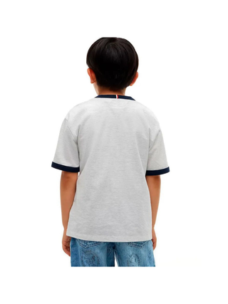Peanuts Ringer T-Shirt Heather Grey