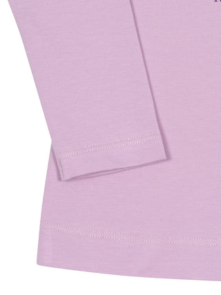 Langarmshirt mit Applikation - Rosa