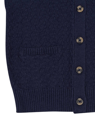 Strickweste Erak - Navy