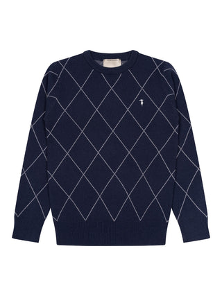 Strickpullover Dannebo - Navy