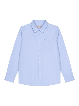Kalani Langarm-Hemd mit Logo - Blau