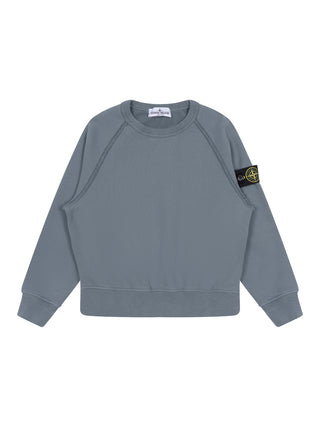 Sweatshirt mit Logo - Ash Blue