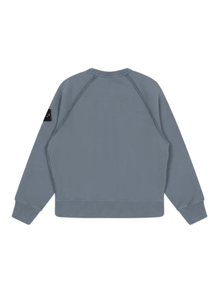 Sweatshirt mit Logo - Ash Blue