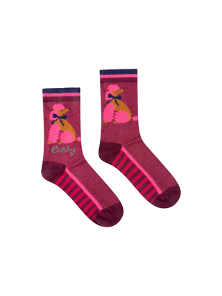 Macherie Socken Mit Pudelmotiv