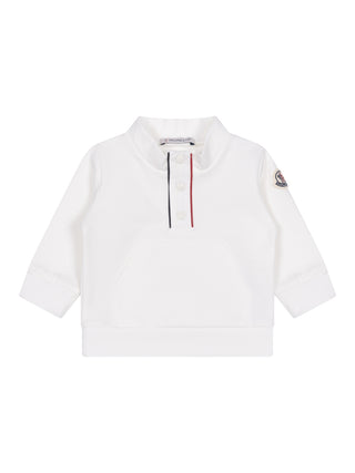Zweiteiler aus Sweatshirt und Hose - Weiß/Navy