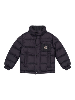 Jarek wasserabweisende kurze Daunenjacke - Navy