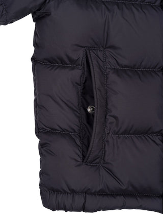Jarek wasserabweisende kurze Daunenjacke - Navy
