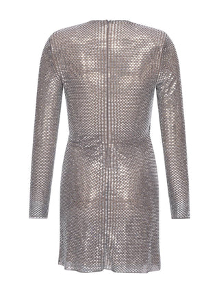 Kurzes Kleid in Wickeloptik