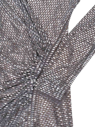Kurzes Kleid in Wickeloptik