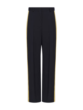 Hose aus Viskose und Wollmischung